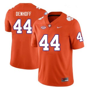 Cade Denhoff CU Replica College Football Mens #44 Jersey - Orange 998471-990
