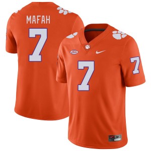 Phil Mafah Clemson University #7 Player Mens College Football Jersey - Orange 548697-127