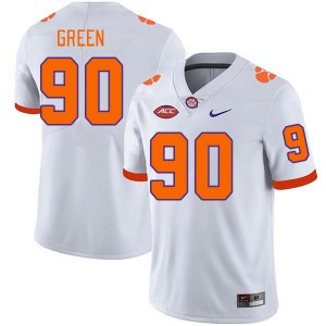 Stephiylan Green CLEM #90 2024 College Football Mens Jersey - White 881424-699