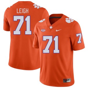 Tristan Leigh CLEM #71 College Football 2024 Mens Jersey - Orange 343124-461