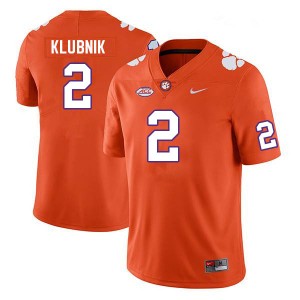 Cade Klubnik Clemson Tigers Limited Men's #2 College Football Jersey - Orange 812286-723