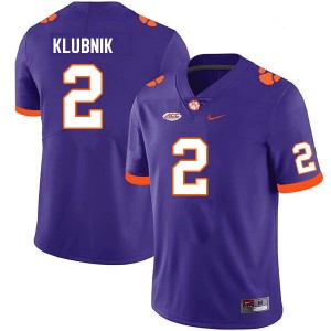 Cade Klubnik Clemson #2 Player College Football Mens Jersey - Purple 890852-804