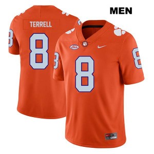 Avieon Terrell CU College Football Stitched #8 Mens Jersey - Orange 969784-795