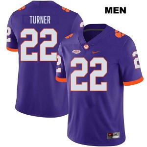 Cole Turner CU Men's College Football Stitched #22 Jersey - Purple 235893-647