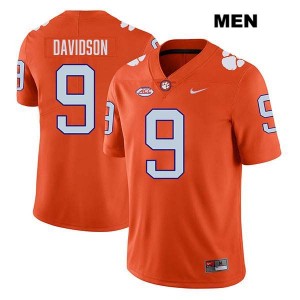 Gideon Davidson CU Men's Stitched #9 College Football Jersey - Orange 538470-632