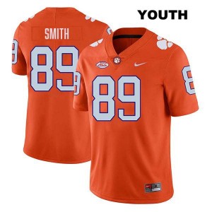 Jack Smith Clemson University #89 College Football Youth Stitched Jersey - Orange 419828-578