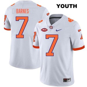 Khalil Barnes CU Stitched Youth #7 College Football Jersey - White 728497-395