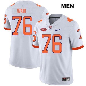 Mason Wade CU College Football #76 Stitched Mens Jersey - White 713345-634