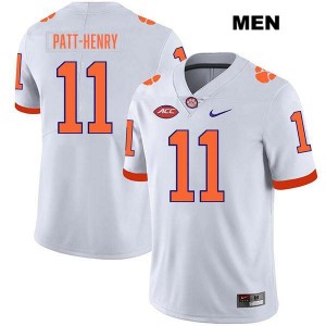 Olsen Patt-Henry CU College Football Men #11 Stitched Jersey - White 753982-246