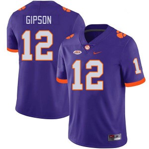 Corian Gipson CU #12 College Football Men's 2024-25 Jersey - Purple 945111-104