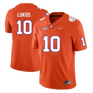 Jeadyn Lukus CU Mens #10 College Football Replica Jersey - Orange 829480-907