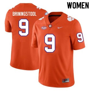 Jake Briningstool Clemson College Football Replica Women #9 Jersey - Orange 453536-364