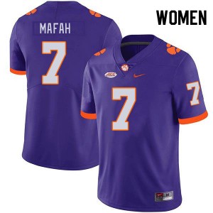 Phil Mafah Clemson University Women's College Football 2024-25 #7 Jersey - Purple 323098-431