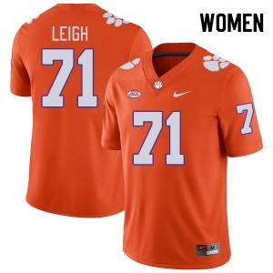 Tristan Leigh Tigers #71 Women 2024 College Football Jersey - Orange 111774-773