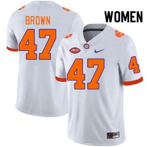Sammy Brown CU Women #47 Embroidery College Football Jersey - White 679744-905