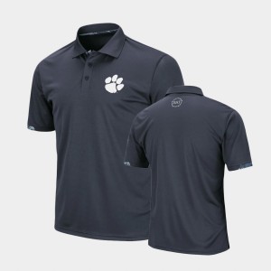 Clemson Digital Camo OHT Military Appreciation Men's Polo - Charcoal 590027-434
