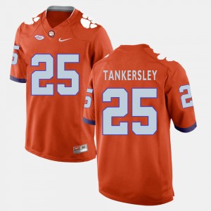 Cordrea Tankersley Clemson Tigers College Football Men's #25 Jersey - Orange 978645-649