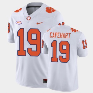 DeMonte Capehart Clemson Tigers #19 Men's Game Jersey - White 853776-776
