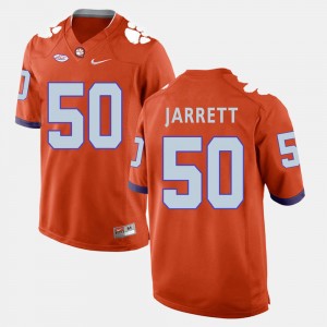 Grady Jarrett Tiger Town College Football Men #50 Jersey - Orange 111700-553