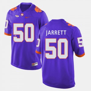 Grady Jarrett Clemson University Men's College Football #50 Jersey - Purple 943340-533