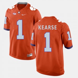 Jayron Kearse Tigers Mens #1 College Football Jersey - Orange 517981-403