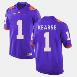 Jayron Kearse Tiger Town #1 Men's College Football Jersey - Purple 275123-229