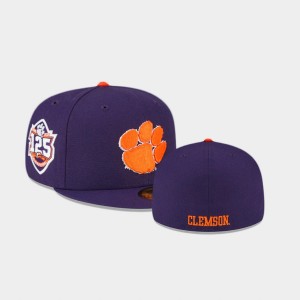 Clemson 59FIFTY Unisex Fitted Hat - Purple 315700-455