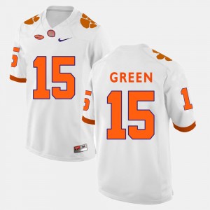 T.J. Green Clemson #15 College Football Men's Jersey - White 573830-554