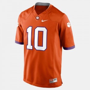 Tajh Boyd CLEM #10 Mens College Football Jersey - Orange 703162-808
