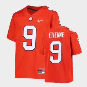 Travis Etienne CU #9 College Football Alumni Men Jersey - Orange 493255-320