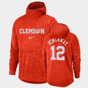 Alex Hemenway Tiger Town Pullover Team Logo #12 Basketball Spotlight Men Hoodie - Orange 264244-186