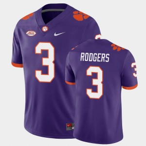 Amari Rodgers Tigers #3 Playoff Game College Football Mens Jersey - Purple 393699-378