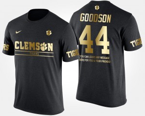 B.J. Goodson Clemson Tigers Mens Short Sleeve With Message Gold Limited #44 T-Shirt - Black 704337-489