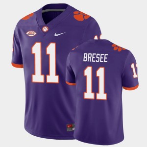 Bryan Bresee Clemson University Mens College Football Playoff Game #11 Jersey - Purple 447247-250