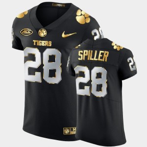C.J. Spiller Tiger Town #28 Golden Edition 2020-21 Authentic Men Jersey - Black 324371-485