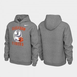 Tigers Men's Pullover Local Phrase Hoodie - Heathered Gray 990725-671