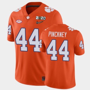 Nyles Pinckney CLEM #44 College Football 2020 Playoff Game Mens Jersey - Orange 227953-251