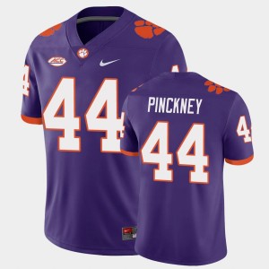 Nyles Pinckney Tigers Playoff Game #44 College Football Men Jersey - Purple 202206-467