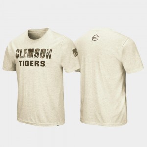 Tigers Men Desert Camo OHT Military Appreciation T-Shirt - Oatmeal 608716-466