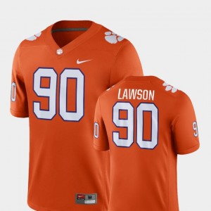 Shaq Lawson Tiger Town Game College Football #90 Men's Jersey - Orange 114005-488