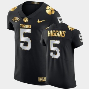Tee Higgins CLEM #5 Golden Edition Men's 2020-21 Authentic Jersey - Black 361293-344