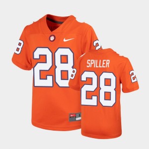 C.J. Spiller CU Youth Replica #28 Untouchable Jersey - Orange 373872-616