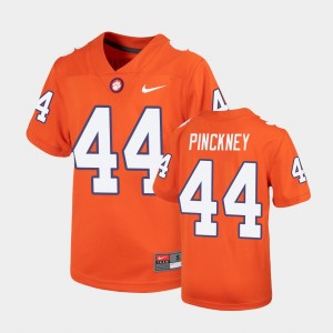 Nyles Pinckney Clemson Tigers Replica Untouchable #44 Youth Jersey - Orange 124722-506
