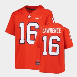 Trevor Lawrence CU Youth #16 Alumni College Football Jersey - Orange 780466-209